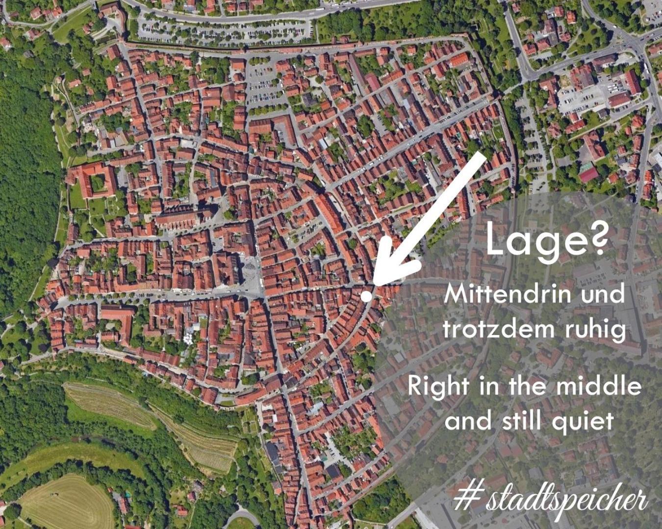 #Stadtspeicher - Gruener Stern Das Apartment Mitten In Der Altstadt Rothenburg ob der Tauber Exteriör bild